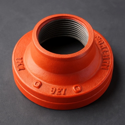 Переход концентрический под резьбу грувлок ковкий чугун ДУ 80x40 (ДН 89x48) 3x11/2