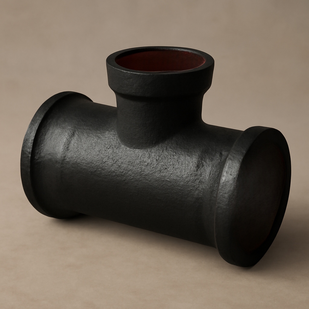 Тройник раструбный чугунный ТР 800х700 мм ГОСТ 5525-88