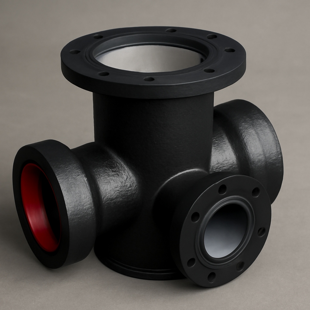 Тройник ППТРФ 100х100 мм ГОСТ 5525-88